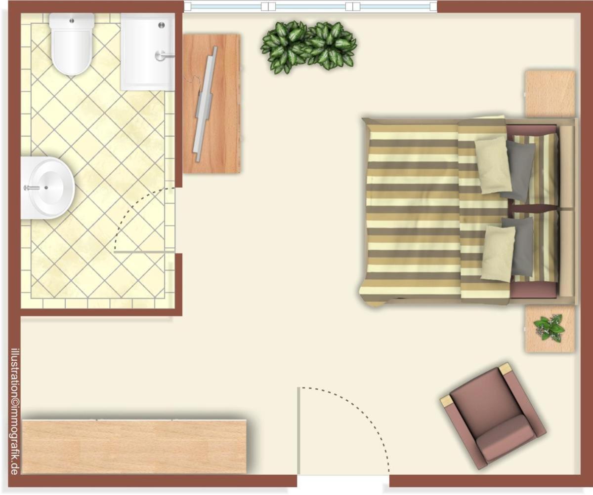Doppelzimmer Menue, Direkt Am Alten Strom * Rostock